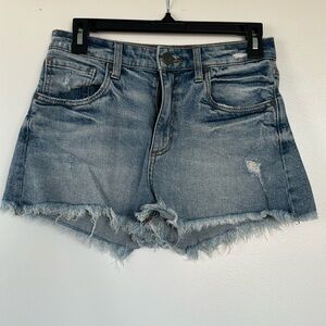 Kut from the Kloth denim cut-off denim shorts
